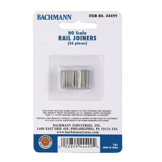 Bachmann HO EZ Track Rail Joiners/36cd