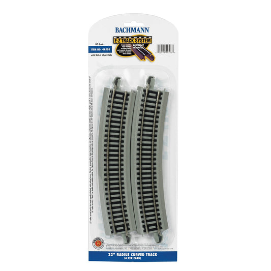 Bachmann HO EZ Track NS 22''R/4cd