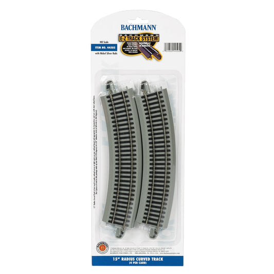 Bachmann HO EZ Track NS 15''R/4cd