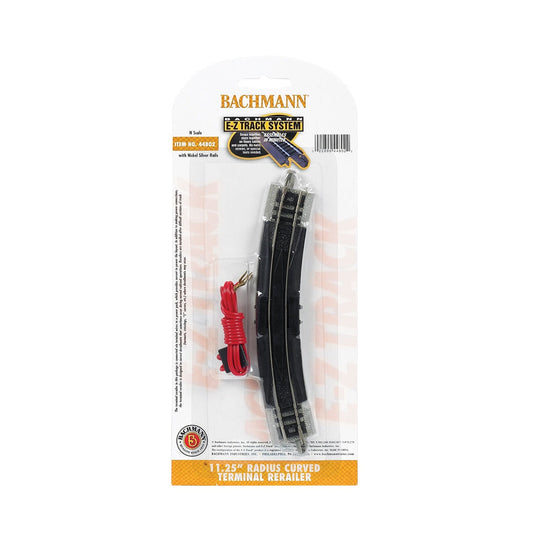 Bachmann N EZ Track 11''R Term.Rerailer/1cd