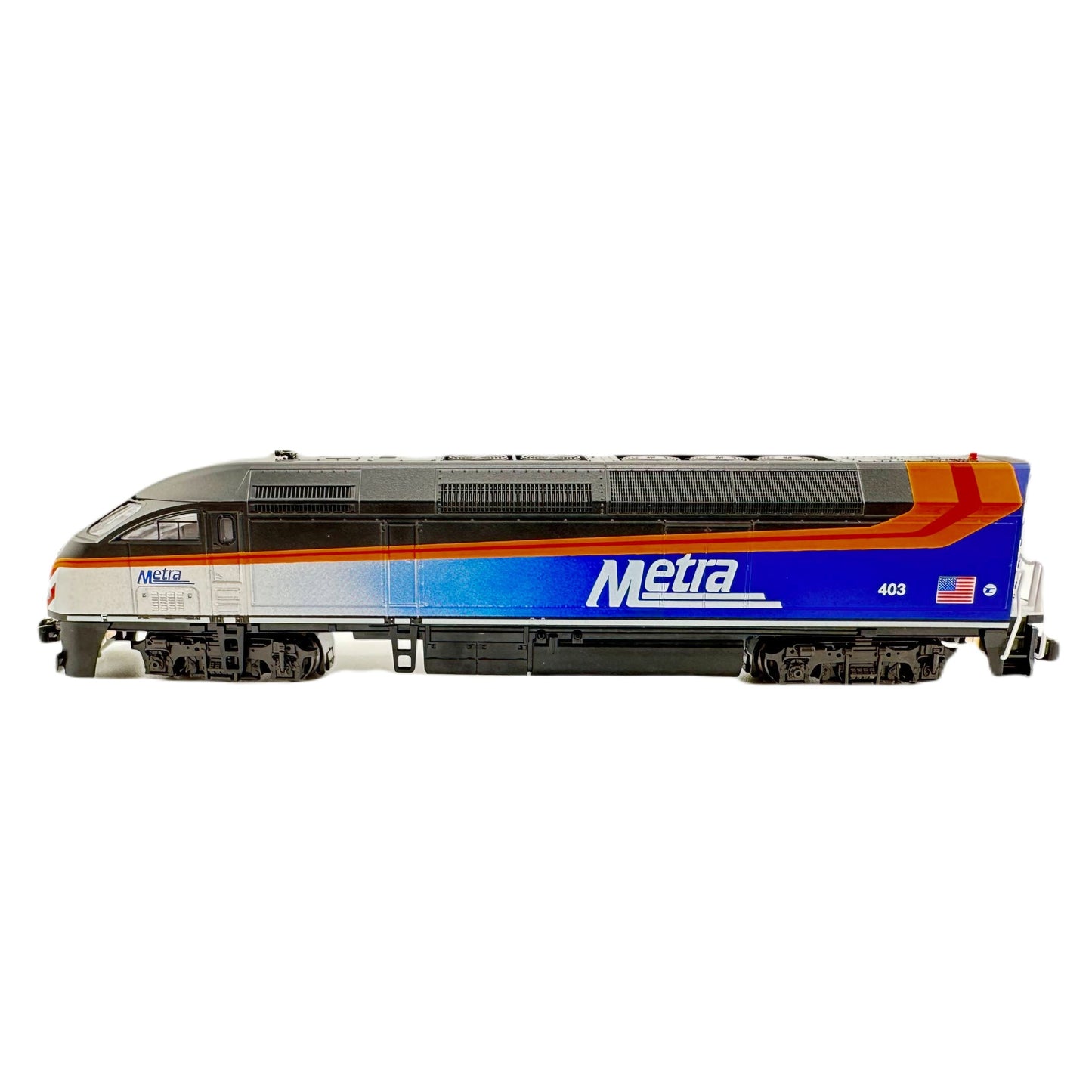 Kato N Scale 1766123 MP36PH Chicago Metra #403