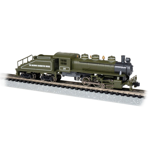 Bachmann N 0-6-0 Steam Loco w/Tender Baldwin Loco Works #26