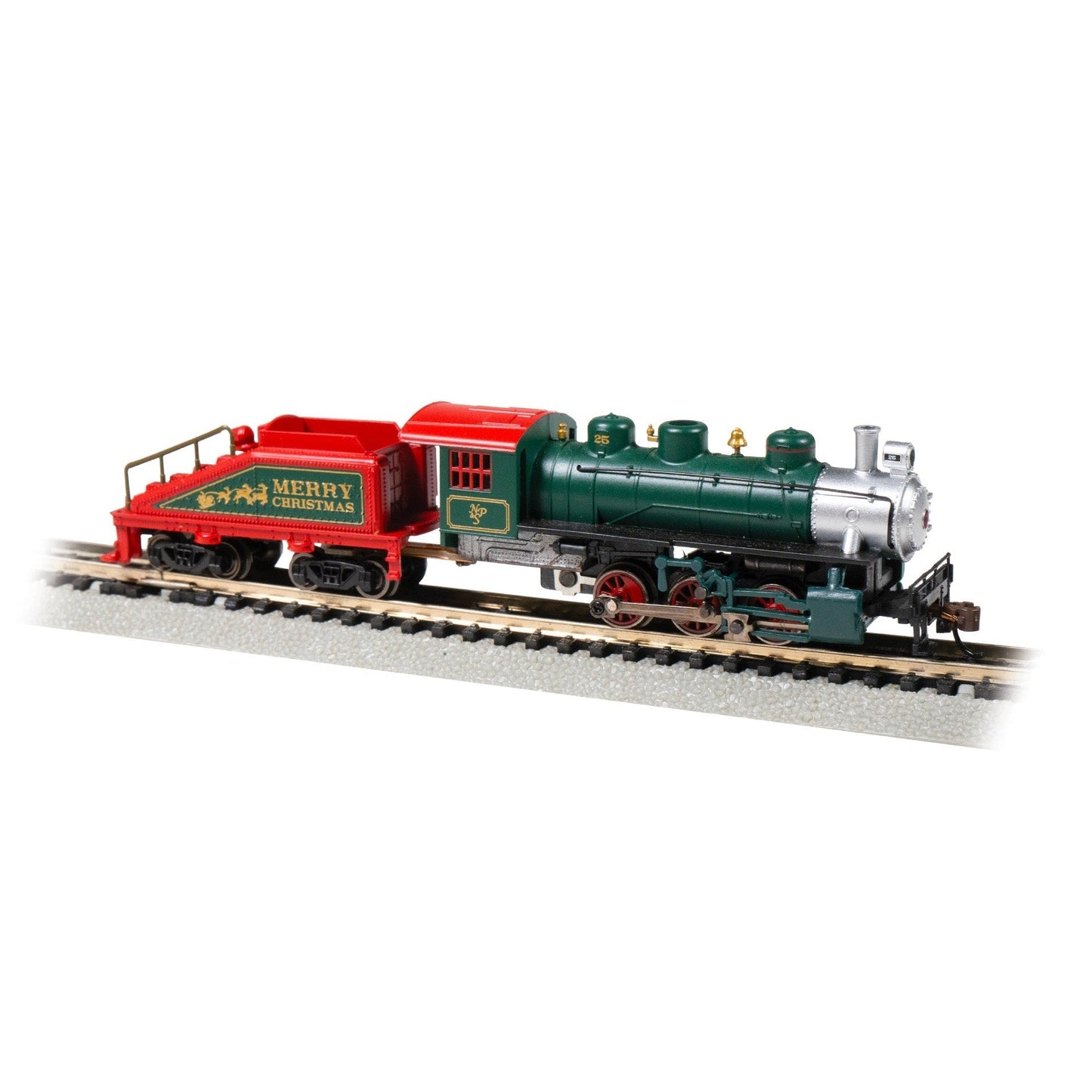 Bachmann N 0-6-0 Steam Loco NP&S #25/Christmas