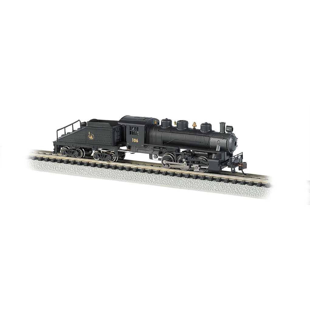 Bachmann N 0-6-0 Steam Loco w/Tender CNJ #106