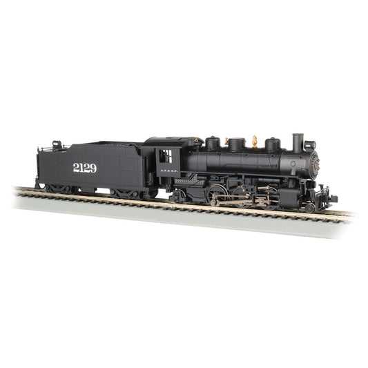 Bachmann HO 2-6-2 Prairie Steam Loco SF #2129 w/Smoke