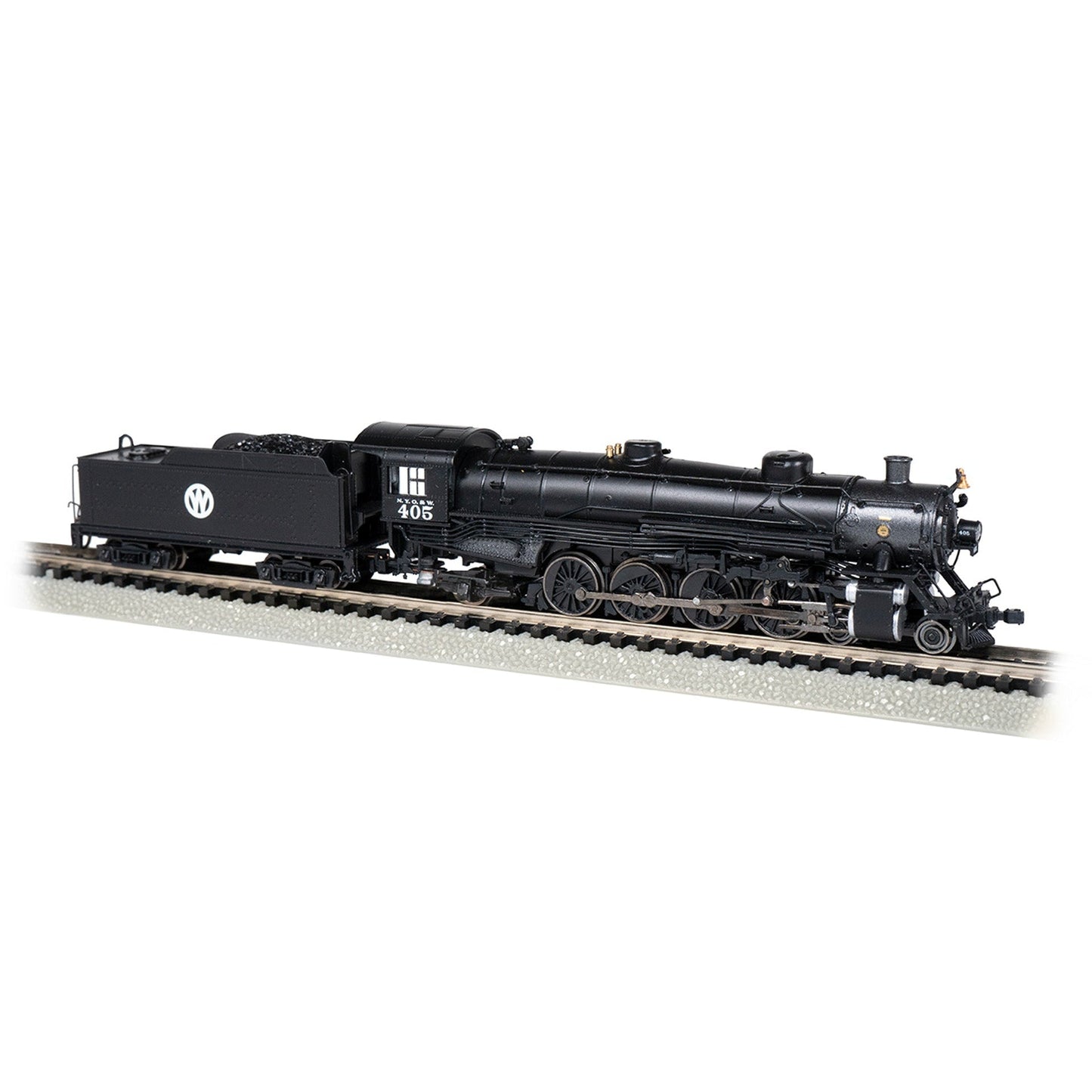 Bachmann N 4-8-2 Light Mountain Steam Loco NYO&W #405/DCC Sound