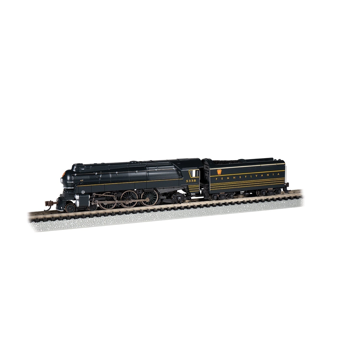 Bachmann N PRR Streamlined K4 Pacific Steam Loco #5338 DCC Econami So