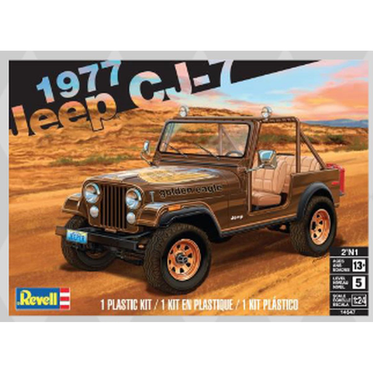 Revell 1977 Jeep CJ-7 2'N1