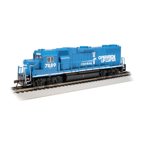 Bachmann HO GP38-2 Diesel CR/OLS #7889/DCC Ready