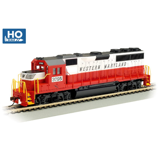 Bachmann HO GP40 Diesel WM #3795/DCC Ready