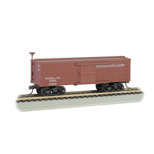 Bachmann HO Old-Time Boxcar PRR Lines