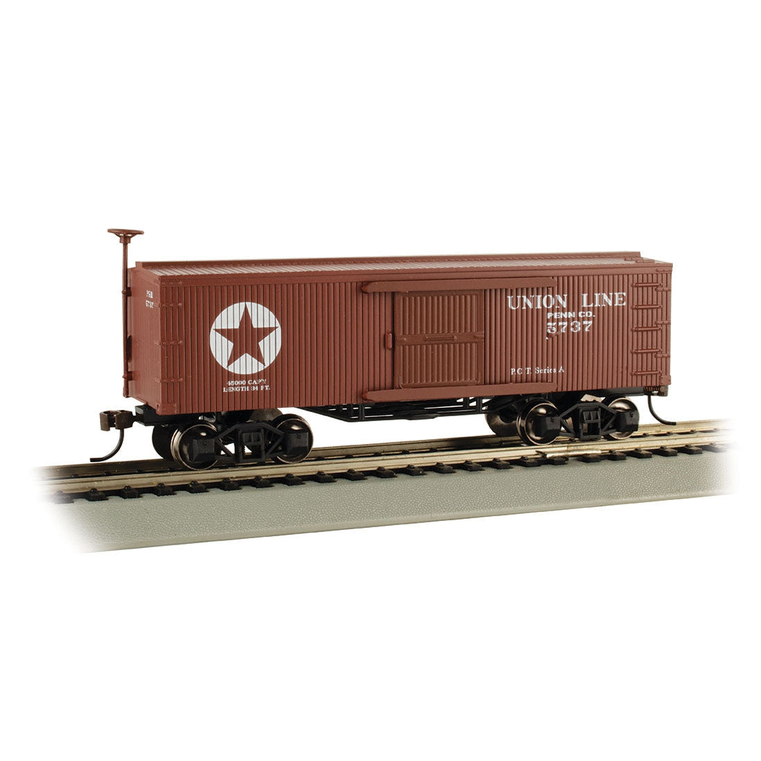 Bachmann HO Old-Time Boxcar Union Line