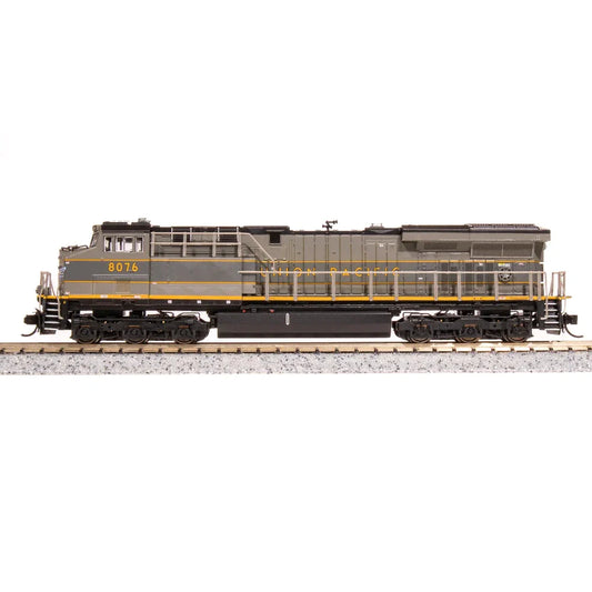 Broadway Limited N Scale ES44AC Diesel UP #8076/TTG w/Yellow DC/DCC Sound