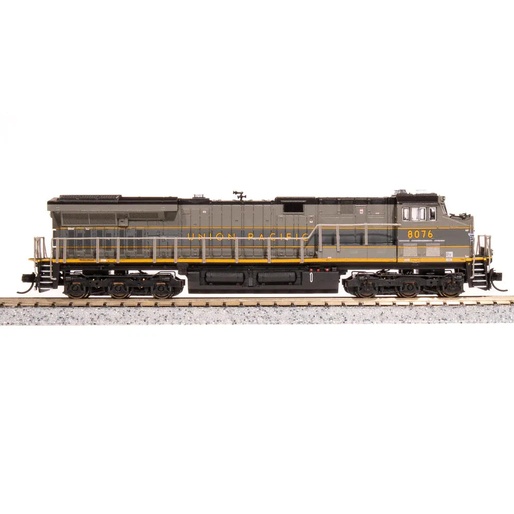 Broadway Limited N Scale ES44AC Diesel UP #8076/TTG w/Yellow DC/DCC Sound