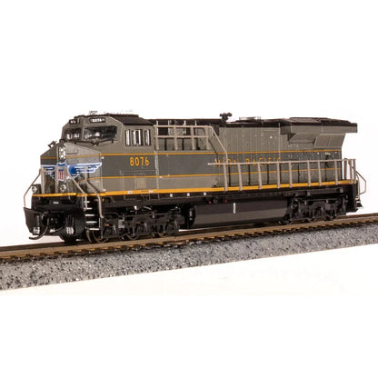 Broadway Limited N Scale ES44AC Diesel UP #8076/TTG w/Yellow DC/DCC Sound