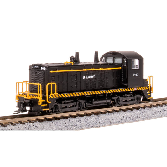 Broadway Limited N SW8 Diesel US Army #2019/blk DC/DCC Sound