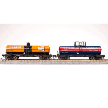 Broadway Limited HO 6000g Tank Car 2pk Columbia Souther/Hooker