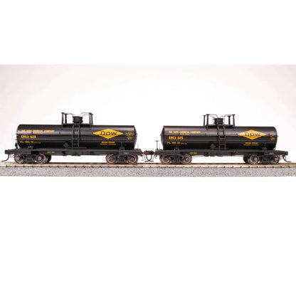 Broadway Limited HO 6000g Tank Car 2pk Dow Chemical