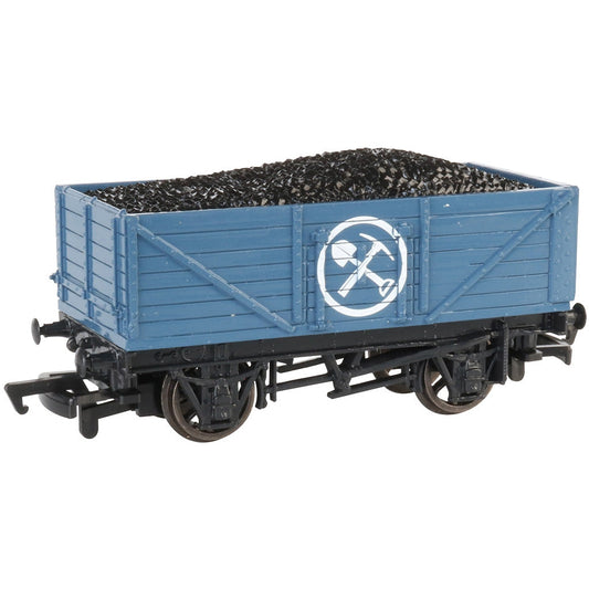 Bachmann HO TTT Blue Mining Wagon w/Load