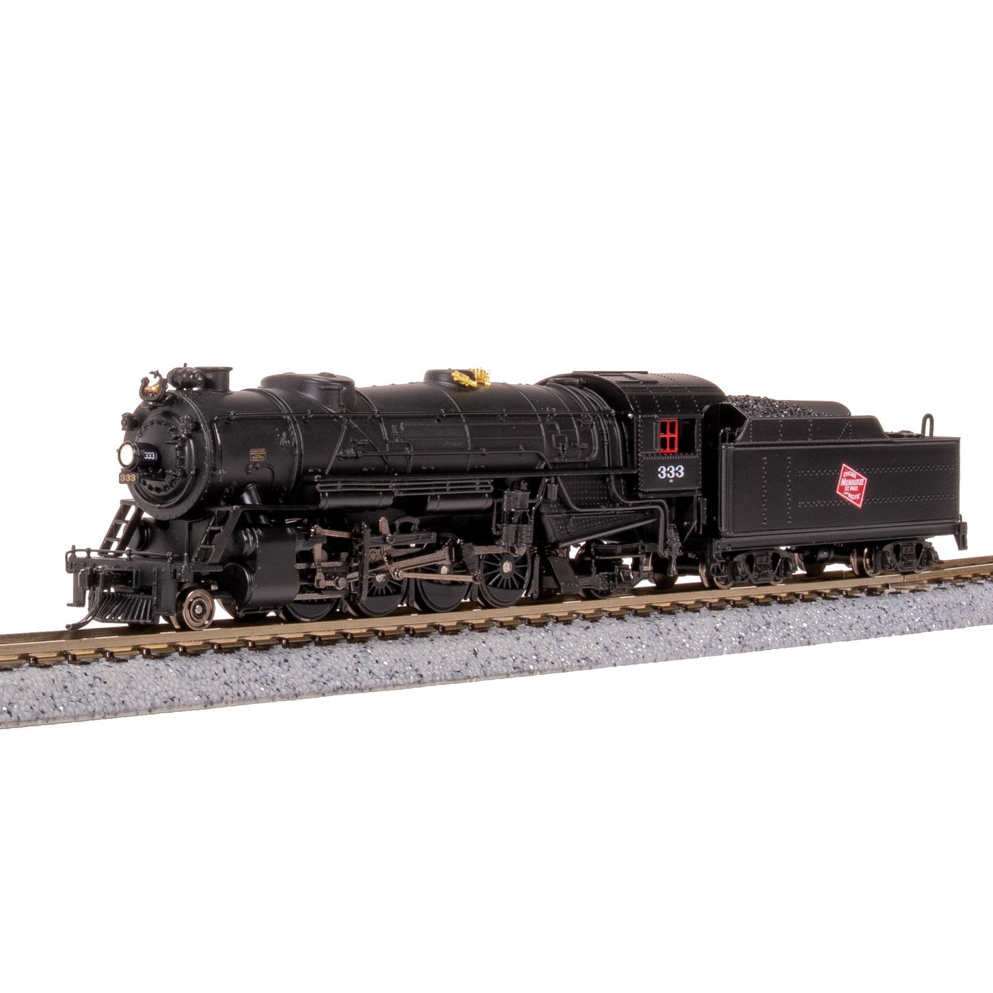 Broadway Limited N USRA Hvy.Mikado Steam Loco Milw #378 DC/DCC Sound