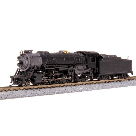 Broadway Limited N USRA Hvy.Mikado Steam Loco Unlttrd DC/DCC Sound