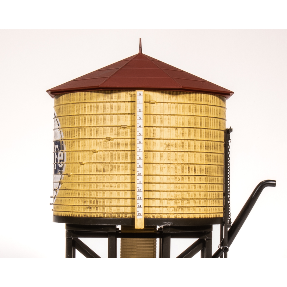 Broadway Limited 7914 Operating Water Tower w/ Sound, ATSF, Weathered, HO