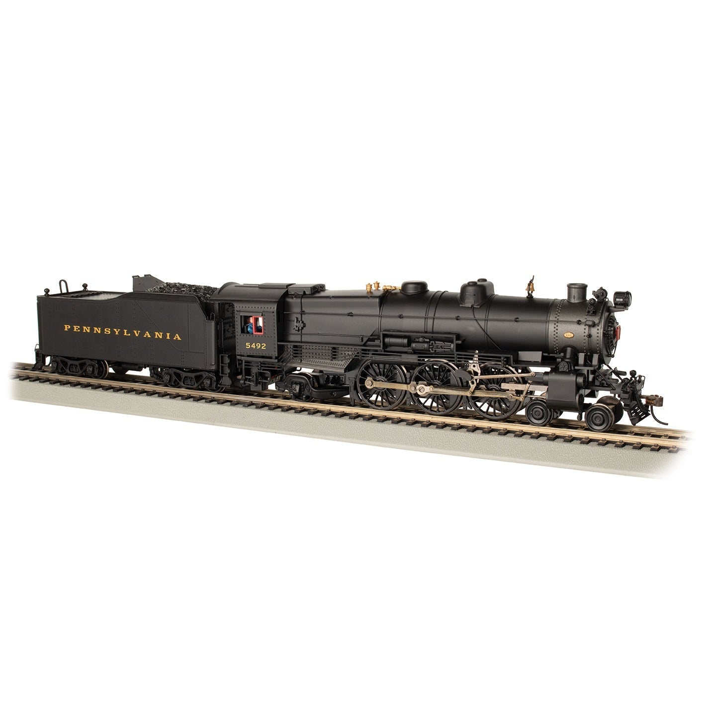 Bachmann HO PRR K4 4-6-2 Steam Loco #5492 w/Slat Pilot/DCC Sound