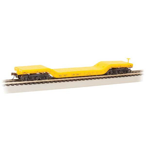 Bachmann HO 52' Depressed Center Flatcar Frisco #3900