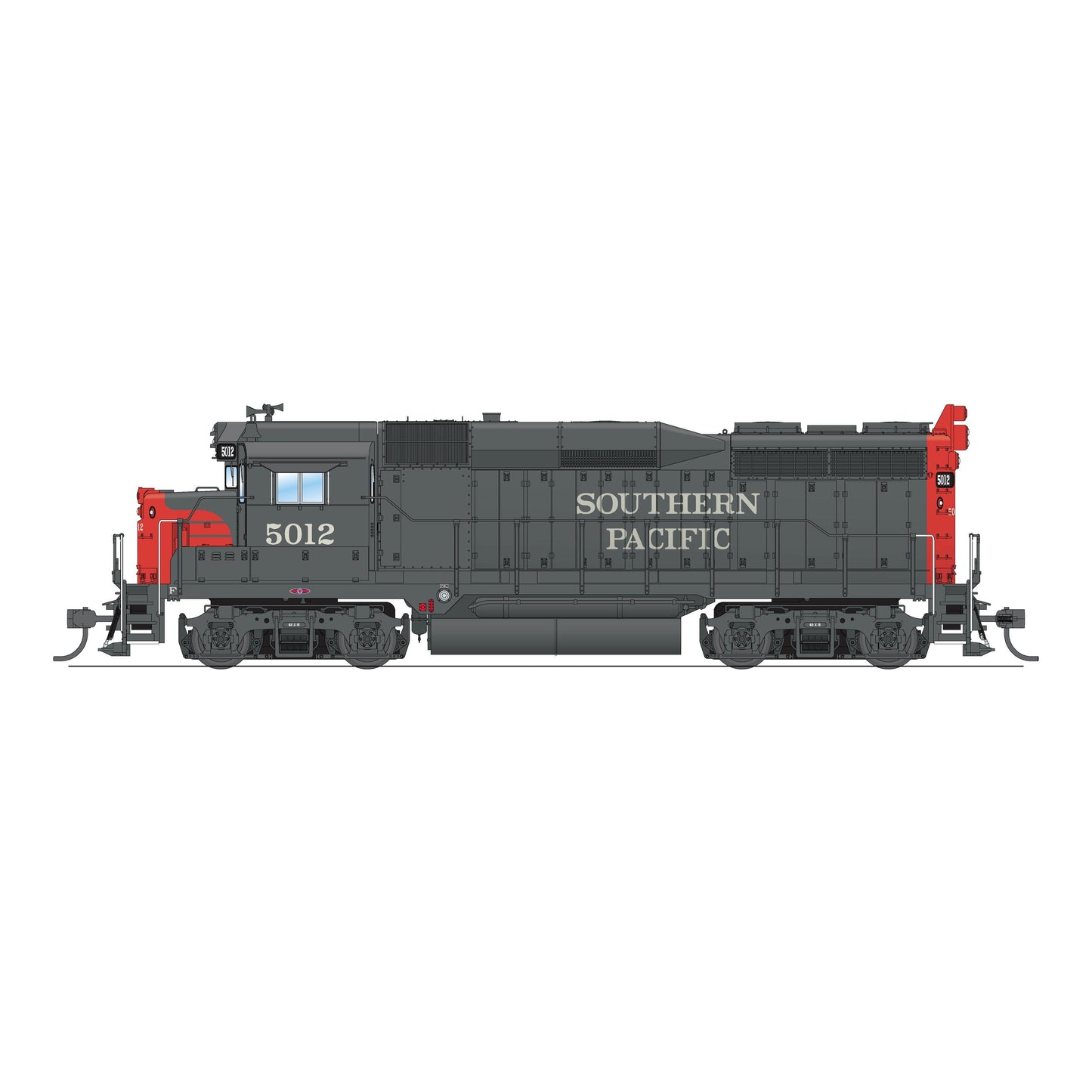 Broadway Limited HO Scale EMD GP30 SP 5015 Bloody Nose Paragon4 Sound/DC/DCC HO