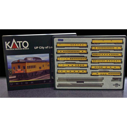 Kato N Scale Union Pacific UP City of Los Angeles 11-Car Passenger Car Set