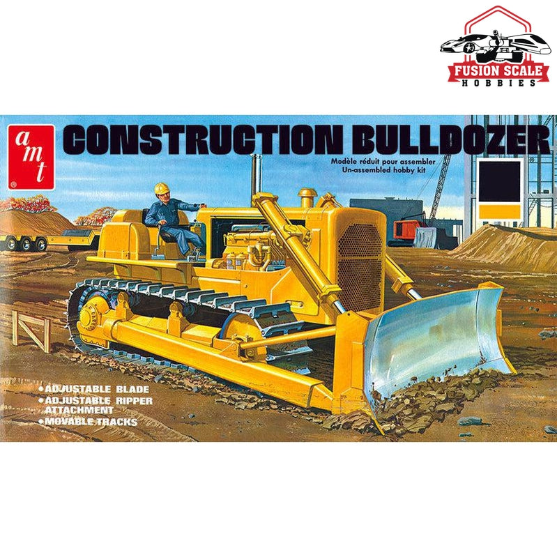 AMT Models 1/25 Construction Bulldozer Model Parts Warehouse