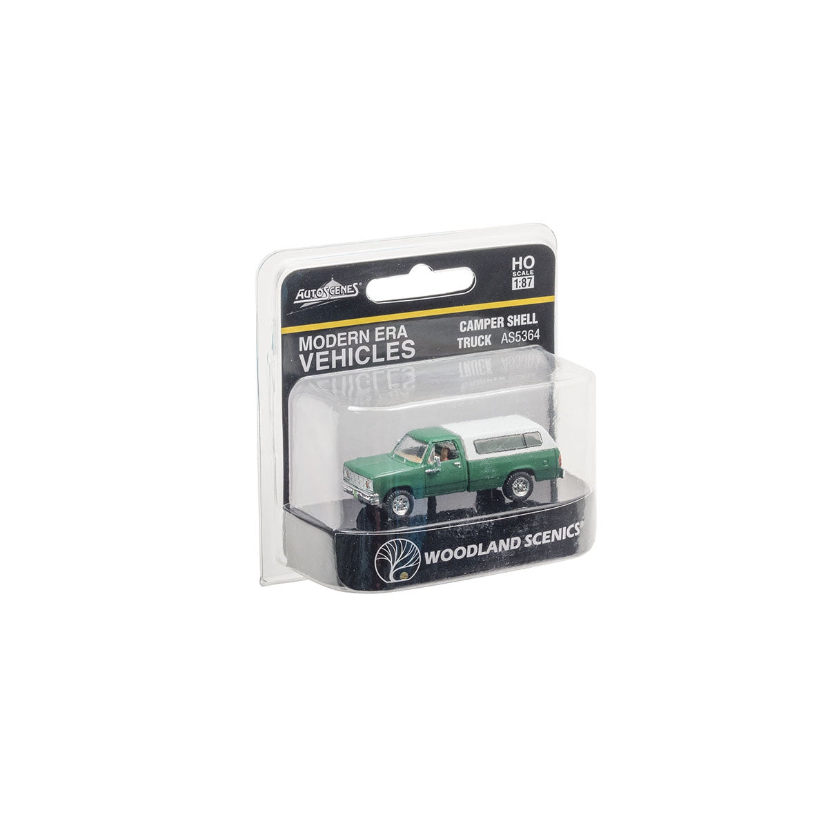 Woodland Scenics HO Modern Era Vehicles Camper Shell Truck