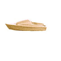 Plastruct Plastic Sail Boat  (1 per pack)
