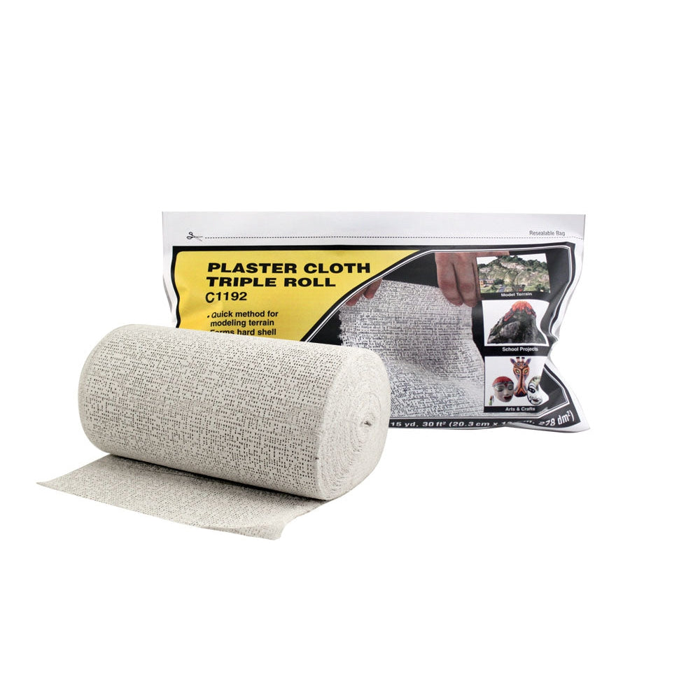 Woodland Scenics Plaster Cloth - Triple Roll