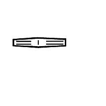 Plastruct 3/8" Clear  Coupling Pin for TB-12 (5 per pack)
