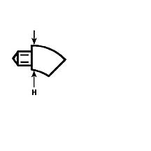 Plastruct 3/16" White Female 45° Elbow for TB-6 (5 per pack)