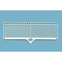 Plastruct O gauge Polystyrene Square Trim Fence  8" Length (2 - 4" pieces per pack)