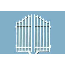Plastruct O gauge Polystyrene Fence Gate (1 per pack)