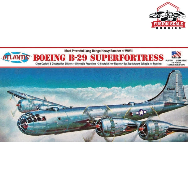 Atlantis Model Boeing B-29 Superfortress with Swivel