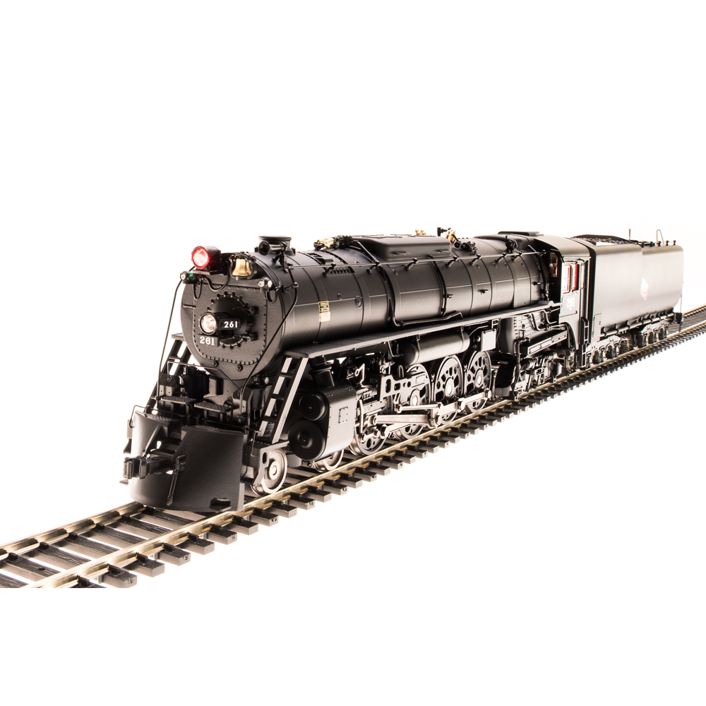 Broadway Limited HO P4 MILW S3 4-8-4 Steam Loco #261 DC/DCC Smoke