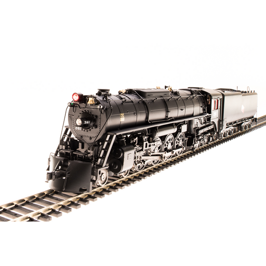 Broadway Limited HO P4 MILW S3 4-8-4 Steam Loco #261 DC/DCC Smoke