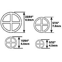 Plastruct Handwheel Set (1 per pack)