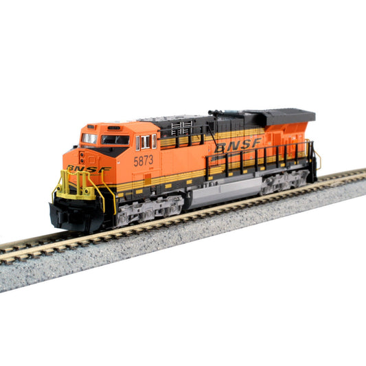 Kato N Scale GE ES44AC GEVO Standard DC BNSF Swoosh 5801