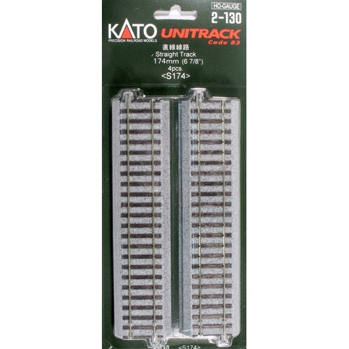 Kato HO 2130 Unitrack 174mm 6-7/8" Straight (4)