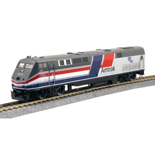 Kato HO P42 Diesel Amtrak PhIII #160 w/50th Anniversay Logo