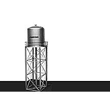 Plastruct HO gauge Utility Water Tower Model Kit