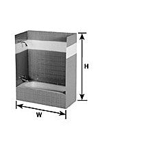 Plastruct Dollhouse Shower/Tub Enclosure Kit