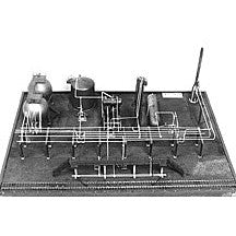 Plastruct N gauge Petro/Chemical Refinery Model Kit