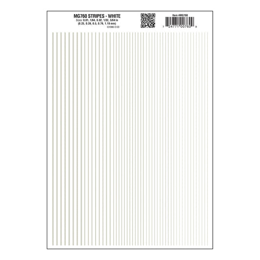 Woodland Scenics Stripes/white