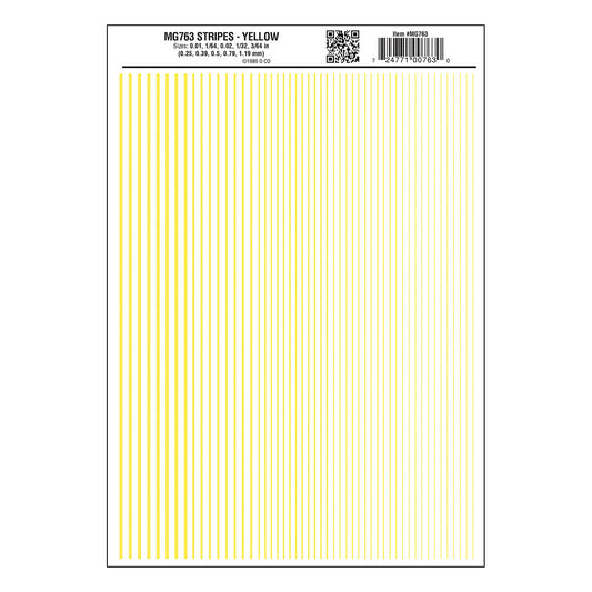 Woodland Scenics Stripes/yellow